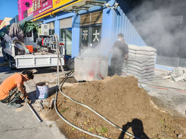 芦溪顶管注浆加固